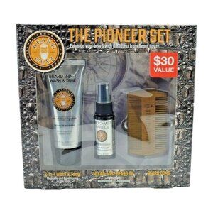 Beard Guyz The Pioneer Beard Grooming Set Beard Oil Comb Wash and Tame New